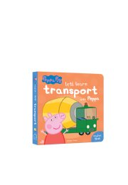 Peppa Board Book - Let's Learn Transport with Peppa - English & Hindi: Early Learning for Children