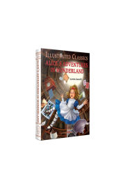 Alice in Wonderland: Illustrated Abridged Children Classic English Novel With Review Questions (Hardback)