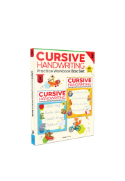 Cursive Handwriting - Everyday Letters and Sentences : Level 2 Practice Workbooks For Children (Set of 2 Books)