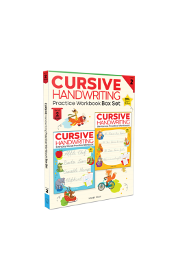 Cursive Handwriting - Everyday Letters and Sentences : Level 2 Practice Workbooks For Children (Set of 2 Books)