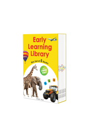 Early Learning Library Pack 1 : Box Set of 5 Books (Big Board Books Series, Large Font)