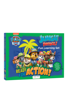 Nickelodeon Paw Patrol - Jungle Patrol! : Fun Learning Set (With Wipe And Clean Mats, Coloring Sheets, Stickers, Appreciation Certificate And Pen)