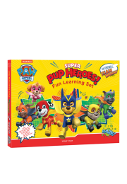 Nickelodeon Paw Patrol - Super Pup Heroes off Duty! : Fun Learning Set (With Wipe And Clean Mats, Coloring Sheets, Stickers, Appreciation Certificate And Pen)