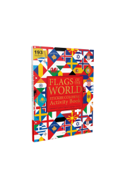 Flags of the World - Sticker Coloring Activity Book For Children : Continent, Country, Capital, Language and Currency