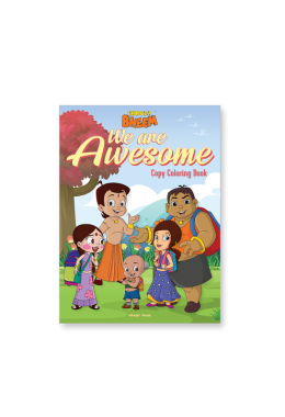 Chhota Bheem - We are Awesome: Copy Coloring Book For Kids