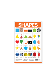 Shapes - My First Early Learning Wall Chart: For Preschool, Kindergarten, Nursery And Homeschooling (19 Inches X 29 Inches)